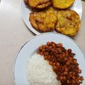 El cooksnap de Maritza Zafra cuando hizo Garbanzos fritos.