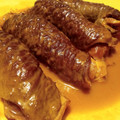 El cooksnap de DelicIANNcook cuando hizo Rollitos de ternera y tortilla en salsa de pimientos.