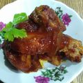 Cooksnap Ziana Chesaad semasa beliau membuat Ayam masak merah.