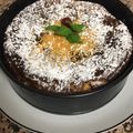 El cooksnap de olalla cuando hizo Tarta de queso y turrón.