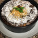 El cooksnap de olalla cuando hizo Tarta de queso y turrón.