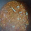 El cooksnap de Petty&Picuy Velazquez cuando hizo Pasta con tuco casero de pollo.