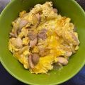 Cooksnap dari Karina Larasati Utami untuk resep Oyakodon / Rice Bowl Ayam Telur