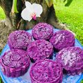 Cooksnap của Lê Hồ khi họ làm theo món Bánh trung thu khoai lang tím (chay, mặn đều ok)