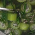 Cooksnap của り ちゃん khi họ làm theo món Canh Bí đao nhồi thịt