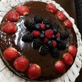 صورة من براءة هلال ، شاركها بعد تجربة وصفة كيكة الشوكولاتة Chocolate Cake