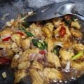 Cooksnap dari Domnina Sutiyanti untuk resep Otak otak Cabe Hijau Versi Tumis