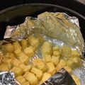 Cooksnap của Châu Dư khi họ làm theo món Đậu hũ chiên bằng nồi chiên