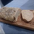 El cooksnap de Malena Ruiz cuando hizo Pan integral de molde saborizado sin levadura🍞🍞.