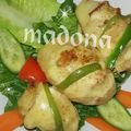 صورة من طبخات بنت الشام منى Madona ، شاركها بعد تجربة وصفة اعداد البطاطس مع الدجاج
