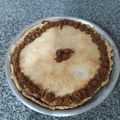 El cooksnap de Valeria cuando hizo Tarta de Coco y dulce de leche.