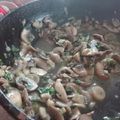 El cooksnap de Karolina Uribe cuando hizo Champiñones salteados a la mantequilla con cilantro.