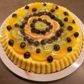 Szilvia Tóth-Deák Cooksnap-ja, amikor elkészítette a(z) Pudingos gyümölcstorta receptet.