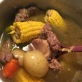 El cooksnap de jose chavez cuando hizo Caldo de res/mole de olla.