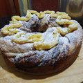 El cooksnap de Lorena cuando hizo Rosca de Pascua rellena de chocolate.