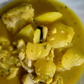 El cooksnap de magdalena martin garcia cuando hizo Sopa de merluza y patata.