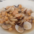 El cooksnap de MariadeGrazia cuando hizo Garbanzos con langostinos.