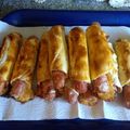 El cooksnap de viviana cuando hizo Salchichas envueltas.