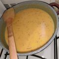 Győrfi Fanni Cooksnap-ja, amikor elkészítette a(z) Zöldfüszeres burgonyakrémleves receptet.