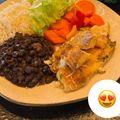 Cooksnap de Mayara Souza dos Santos quando cozinhou Filetes de peixe espada preto com milho frito.