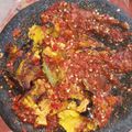 Cooksnap dari Nining Gianti untuk resep Sambal Ikan Pari Asap