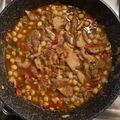El cooksnap de Luis Gimenez cuando hizo Garbanzos con callos a la madrileña.