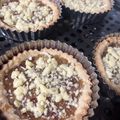 El cooksnap de Maria Costa cuando hizo Crumble de manzana.