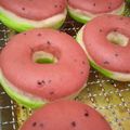 Cooksnap AdamMairahAlif Fuad semasa beliau membuat Donat Tembikai 🍩🍉.