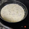 El cooksnap de Carlos cuando hizo Filete de pollo en salsa nata con champiñones.