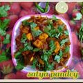 Satya Pandey का कुकस्नैप जब उन्होंने पनीर दो प्याजा (paneer do pyaza recipe in Hindi) बनाया था।