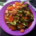 Cooksnap dari Mehong Dian30 untuk resep Cah Brokoli Wortel Bawang Putih