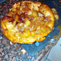 El cooksnap de Javier Puga Martin cuando hizo Tarta tatín.