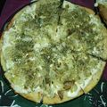 El cooksnap de Adriana Ruiz cuando hizo Pizza Fugazza.