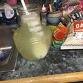 Olivia's cooksnap of when they made Classic Lemonade.