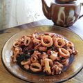 Cooksnap Atie SweetChocbakeries semasa beliau membuat Sotong Masak Kicap.
