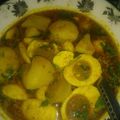Mumtaz Ramzan's cooksnap of when they made Anday Aaloo (Boiled Egg and Potato) Curry.