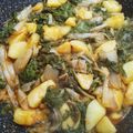 El cooksnap de Maite cuando hizo Acelgas rehogadas con patatas.