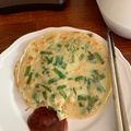 Mandy T's cooksnap of when they made Green Onion Pancakes.