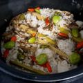 Cooksnap dari devinaay untuk resep Nasi Liwet Magic Com Teri Peda Pete Khas Sunda