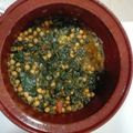 El cooksnap de Mark cuando hizo Potaje de garbanzos rápido y apto para vegetarianos.