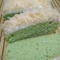 Cooksnap dari Rizka Harahap untuk resep Bolu Santan Pandan