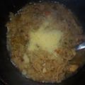 El cooksnap de Giuliana cuando hizo Risotto con Pollo clásico.