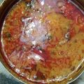 Kajal sharma का कुकस्नैप जब उन्होंने आलू टमाटर की सब्जी (aloo tamatar ki sabzi recipe in Hindi) बनाया था।