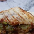 Leena Nagpal Grover का कुकस्नैप जब उन्होंने सलाद टोस्ट सैंडविच (Salad toast sandwich recipe in Hindi) बनाया था।