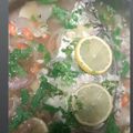 Cooksnap NUr AMiEyzan semasa beliau membuat Siakap Stim Lemon.