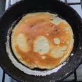 El cooksnap de Saul Medina cuando hizo Panqueques dulces.