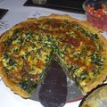 El cooksnap de nisshim cuando hizo Quiche de espinaca y cebolla.
