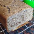 El cooksnap de barbaragluj cuando hizo Budín de banana y avena fácil estilo cuarentena.