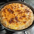 El cooksnap de Anna Karina Techera cuando hizo Torta gallega.