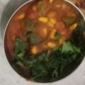 Rashmi Pomal's cooksnap of when they made મકાઈ પનીર કેપ્સિકમ સબ્જી.